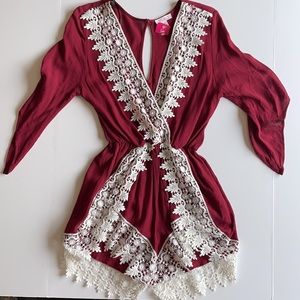 A’GACI Shorts Romper Size Medium